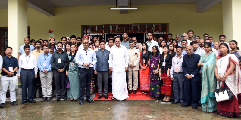  Venkaiah Naidu addresses gathering in Itanagar 