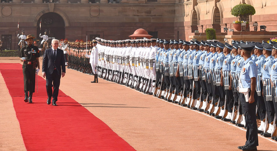  President of the Germany  Frank Walter Steinmeier Visits India