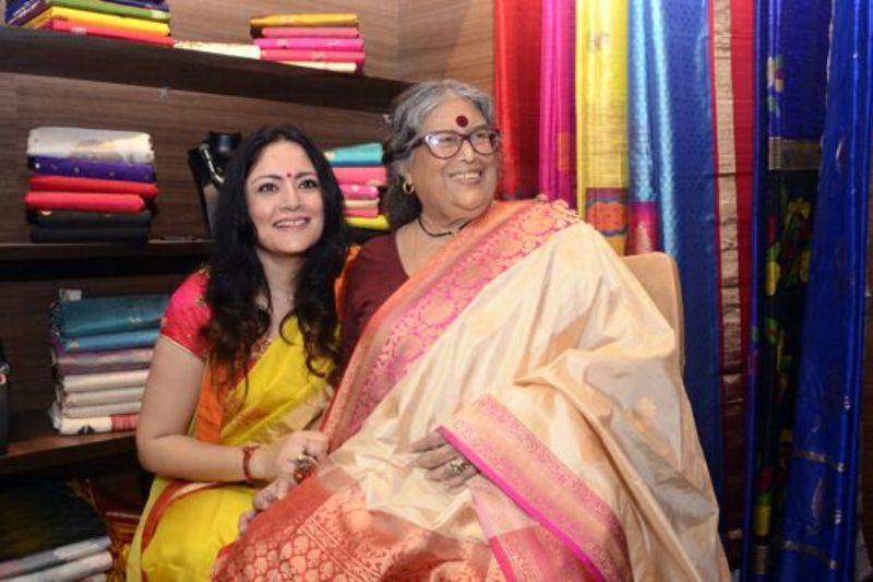 Nabaneeta Dev Sen, Agrimitra Paul launch refurbished boutique Bunkaari India
