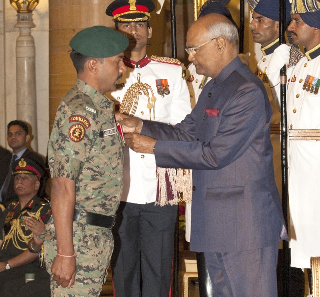 President Kovind, VP Naidu, PM Modi attend Defend Investiture Ceremony
