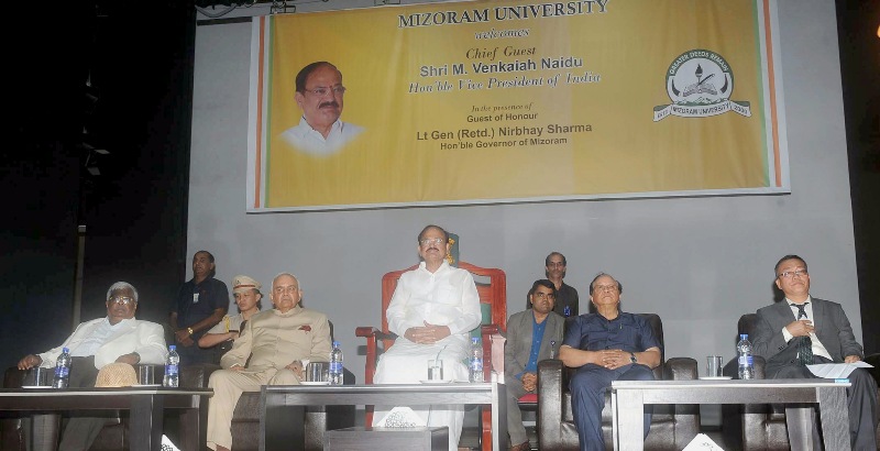 VP M. Venkaiah Naidu visits Mizoram 