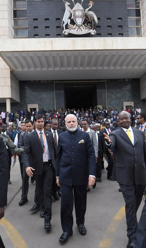  Narendra Modii in Uganda 