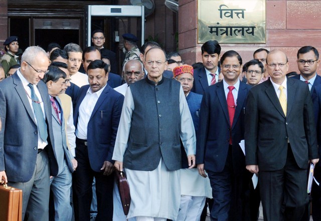 Jaitley presents Union Budget 2018