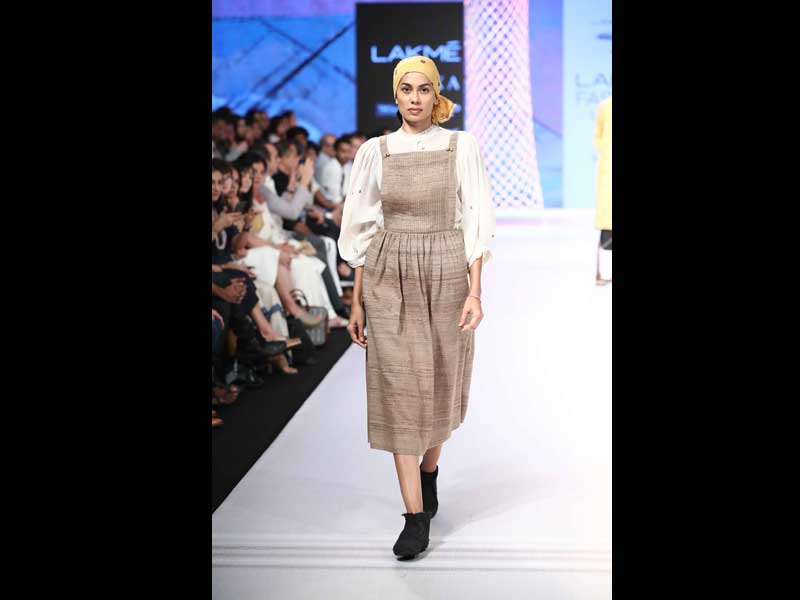 Designer Khadi Show at Lakme Fashion Week 2018