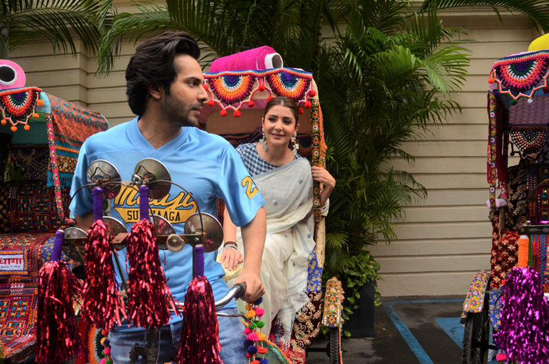 Varun Dhawan, Anushka Sharma promote Sui Dhaaga in Kolkata