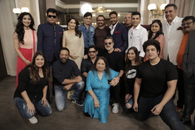 Aamir Khan gives the mahurat clap for Ajay Devgn's Total Dhamaal!