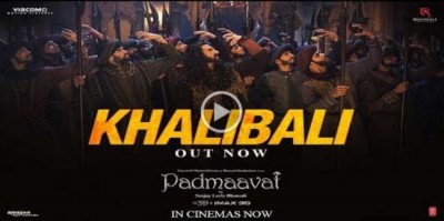 Khalibali song from Padmaavat released