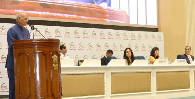 Ram Nath Kovind  Attends  the 34th Annual Session of FICCI Ladies Organisation