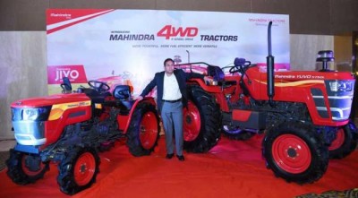 Mahindra launches technologically advanced 4 Wheel Drive Tractor Range in West Bengal