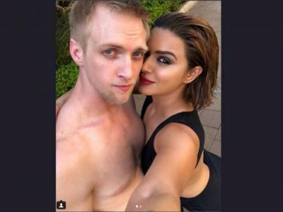 TV actress Aashka Goradia shares candid images with husband  Brent Goble on Instagram