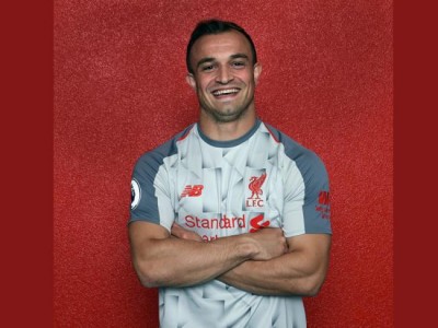 Footballer Shaqiri joins Liverpool