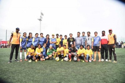 Soccer takes centre stage in scoring for  child rights