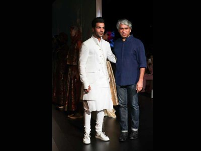 Rajkummar Rao glams up Lakme Fashion Week on Day 2