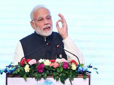 PM Modi lays foundation for Rs 13,000 cr Talcher fertiliser project in Odisha