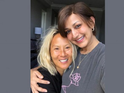Sonali Bendre finds a friend in her wigmaker