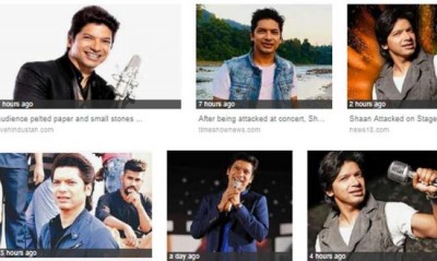 Shaan denies being pelted by stones at Assam concert