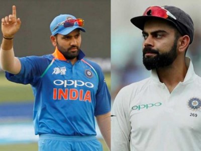 Rohit Sharma is gearing up to break a record set by Virat Kohli