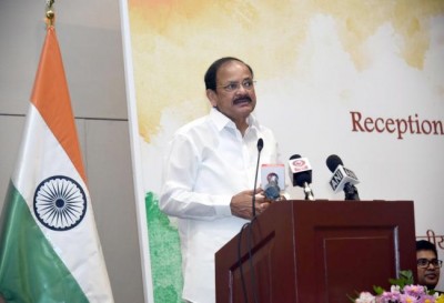 Media should enrich thought process of people and promote a positive mindset: Vice President Naidu
