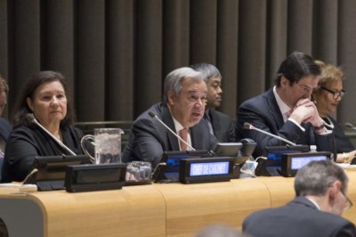 Warning that â€˜peace remains elusive,â€™ UN chief outlines areas for action in 2018