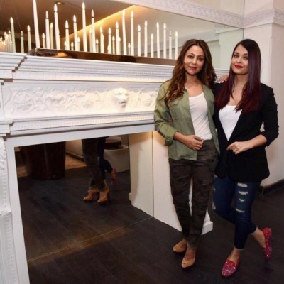 Bollywood's power couple Abhishek Bachchan-Ash visits Gauri Khan's store 