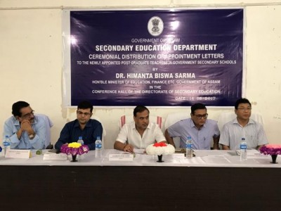 Assam govt transfer 8550 primary teachers in a single day