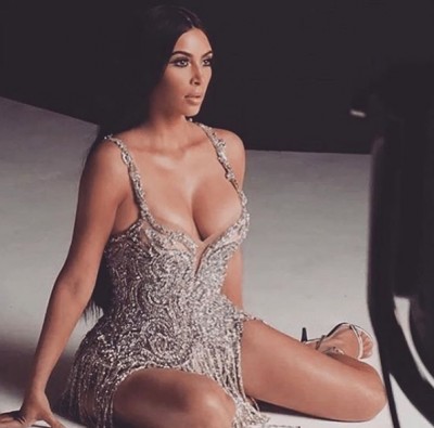 Kim Kardashian shares new gorgeous image of herself on social media