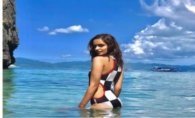 Manushi Chillar enjoying her short break, shares gorgeous image on social media
