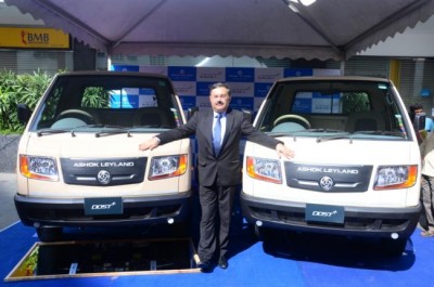 Ashok Leyland launches the â€˜DOST+â€™ with 2.75 Ton GVW to address the upper end of the SCV Segment