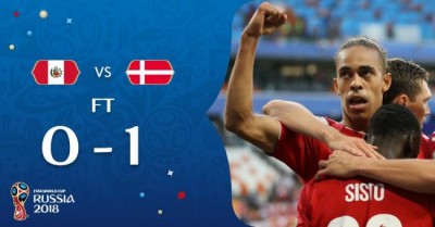 Denmark manages 1-0 victory over Peru