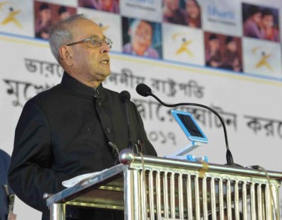 Former Indian President Pranab Mukherjee arrives in Dhaka