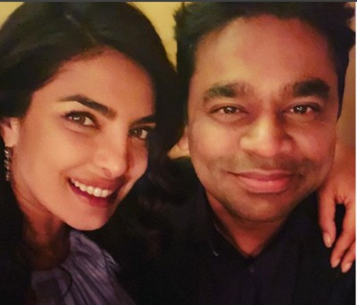 Priyanka Chopra posts image with AR Rahman 