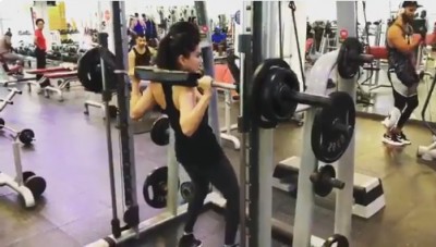 Sunny Leone shares her gym video on social media