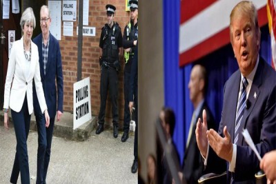 Donald Trump adviced me to sue EU: Theresa May