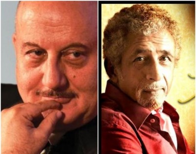 Can't comment on Anupam's work as FTII chairman since he's hardly there: Naseeruddin 