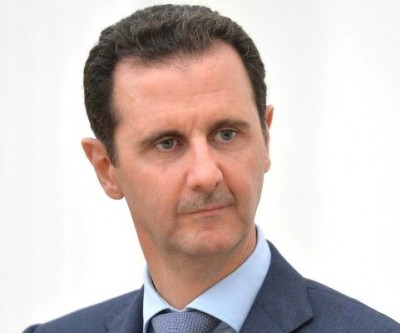 Syrian President Bashar al-Assad visits frontline area in Eastern Ghouta 
