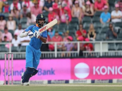 Dhawan hits big in Johannesburg, India set 290 as target for South Africa