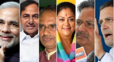 Poll results of five states to be out tomorrow, countdown to 2019 begins