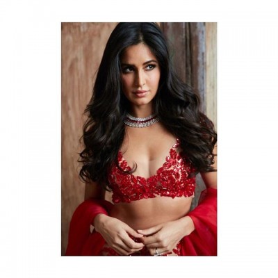 Katrina Kaif looks stunning in red-attire at Sonam Kapoor's wedding