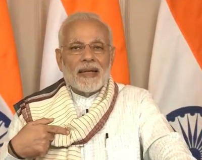 PM Modi addresses Nairobi's Shree Kutchi Leva Patel Samaj via video conferencing