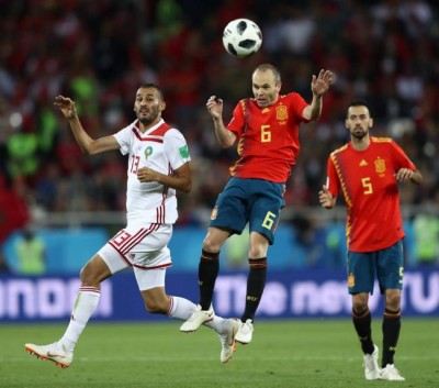 Spain-Morocco clash ends in 2-2 draw