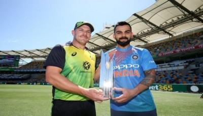 Australia beat India by four runs in 1st T20