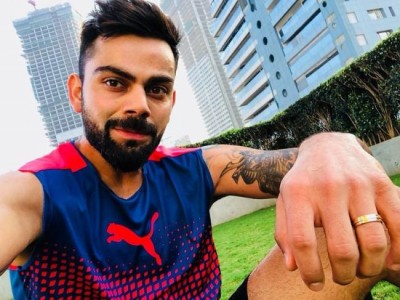 Virat Kohli enjoys training in early morning