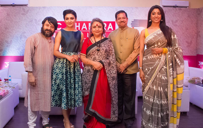 Tollywood stars attend programme announcing P.C Chandra Jewellers and Windows Production partnership