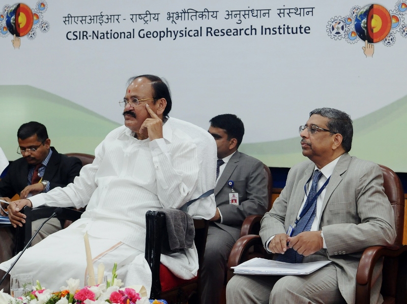 The VP  M Venkiaha Naidu in Hyderabad 