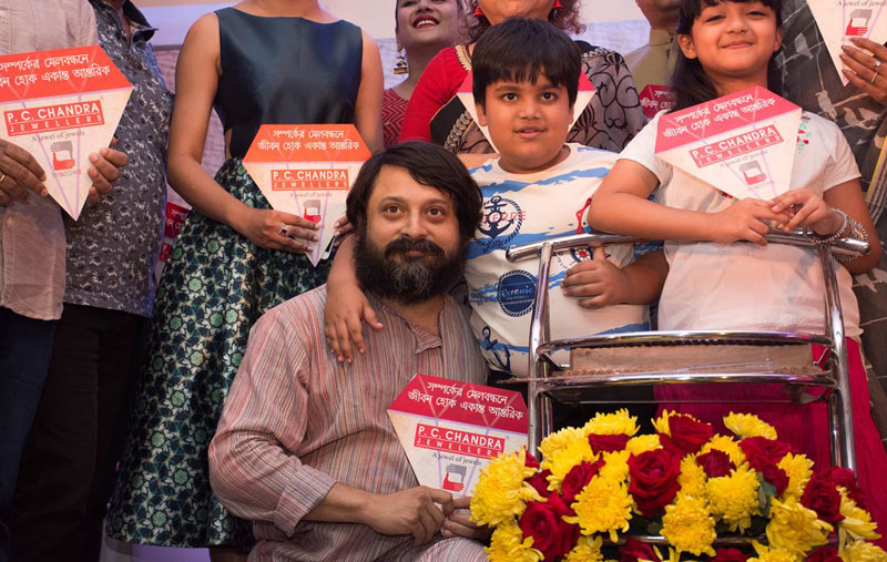 Tollywood stars attend programme announcing P.C Chandra Jewellers and Windows Production partnership