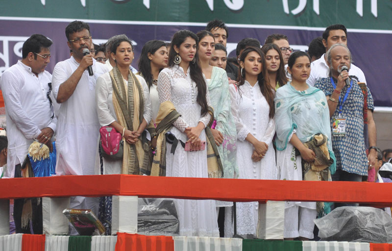 Mamata Banerjee addresses TMC's Martyrs' Day rally in Kolkata