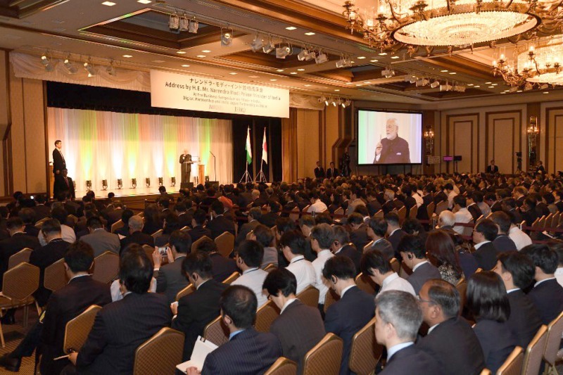 PM Narendra Modi in Japan