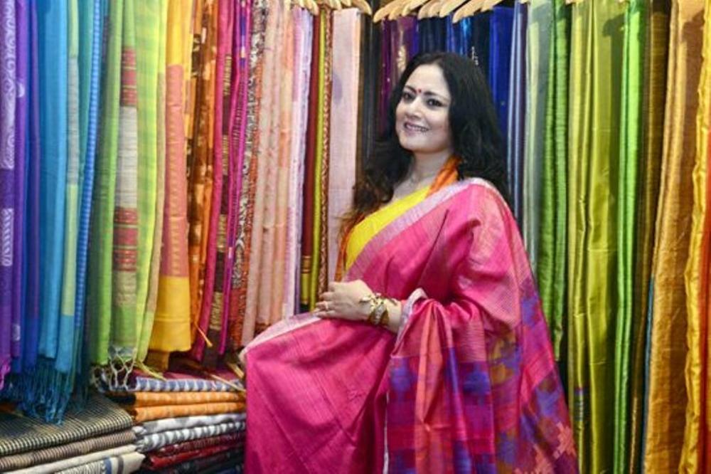 Nabaneeta Dev Sen, Agrimitra Paul launch refurbished boutique Bunkaari India