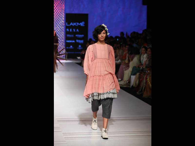 Designer Khadi Show at Lakme Fashion Week 2018