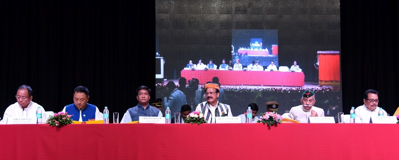  Venkaiah Naidu addresses gathering in Itanagar 